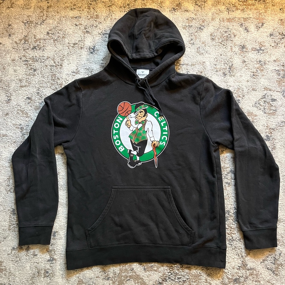 Fanatics NBA Boston Celtics Men's Medium Black Hoodie